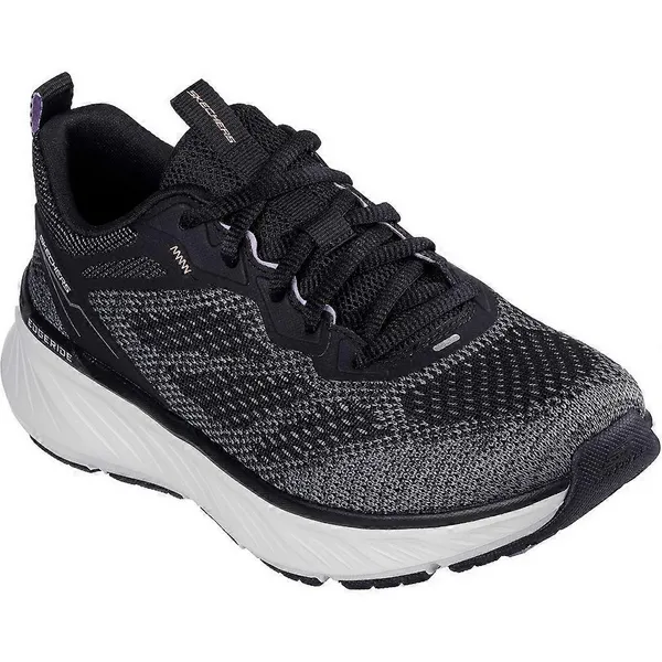 Skechers Black / Lavender Edgeride Power Flow Trainer Black Female 5 223423UK