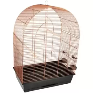 Flamingo - Budgie Cage Klara 3 54x34x74.5cm Copper Multicolour