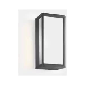 LEDS C4 Skat Mini Outdoor LED Mini Box Wall Lantern Urban Grey, White IP65 9W 2700K