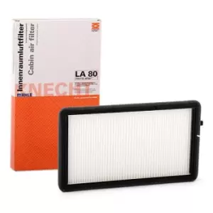 MAHLE Original Pollen filter LA 80 Filter, interior air,Cabin filter BMW,ALPINA,3 Limousine (E36),3 Coupe (E36),3 Compact (E36),3 Cabrio (E36)