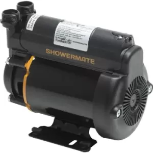 Stuart Turner Showermate Standard Single Shower Pump 2.0 bar in Black Plastic