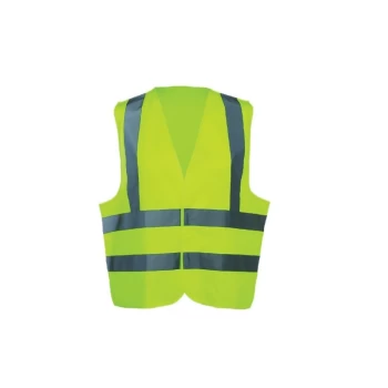 Hi-vis Waistcoats 2BB & B (EN20471) Yellow - 3XL