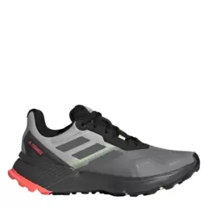 adidas Terrex Soulstride RAIN. RDY Trail Running Shoes Wom - Grey Three / Grey Four / Turbo