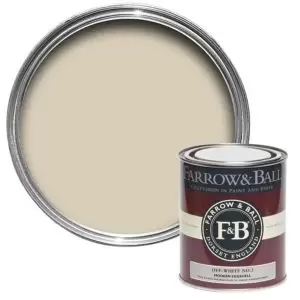 Farrow & Ball Modern Off White No. 3 Eggshell Paint, 750Ml