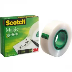 3M FT510052499 Scotch Magic 810 Adhesive Tape 19mm x 10m