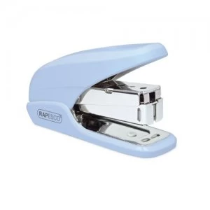 Rapesco X5 Mini Less Effort Stapler 20 Sheets Powder Blue