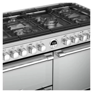 Stoves 444444502 Sterling S1100DF 110cm Dual Fuel Range Cooker in St S