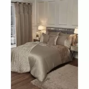 Emma Barclay Glamour Duvet Set Super King Bed Mink