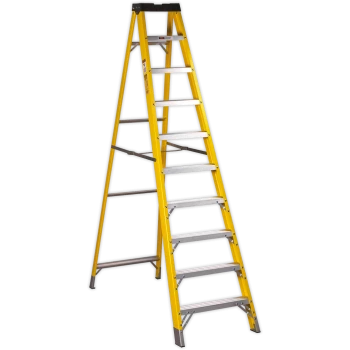 Sealey Trade Fibreglass Step Ladder 9