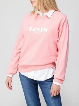 Levis Graphic Standard Crew - Pink