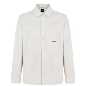 Boss Locky Long Sleeve Shirt - White