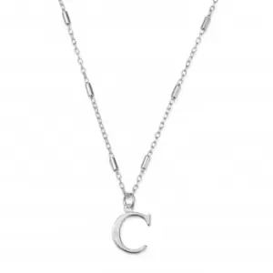 Iconic Initial C Silver Necklace SNCC4040C