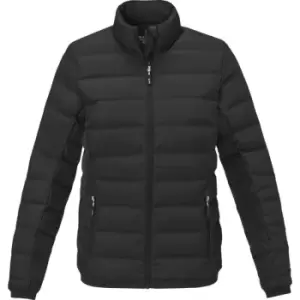 Elevate Womens/Ladies Insulated Down Jacket (XS) (Solid Black)