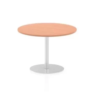 Italia Poseur Table Round 1000 Top 725 High Beech