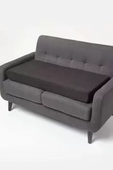 Suede Orthopaedic Foam 2 Seater Booster Cushion