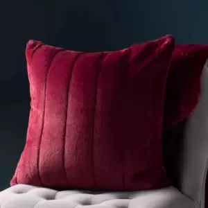 Paoletti Empress Large Polyester Filled Cushion Ruby