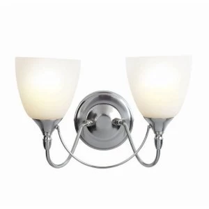 Village At Home Nottingham Wall Light - Chrome