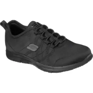 Skechers Ghenter Srelt Womens Safety Shoes Black Size 3