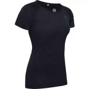 Under Armour Rush Seamless T Shirt Womens - Black