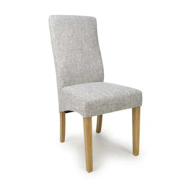 Shankar Bailey Grey Weave Dining Chairs - Grey 584498cm