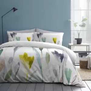 Pollensa Floral Duvet Cover and Pillowcase Set MultiColoured