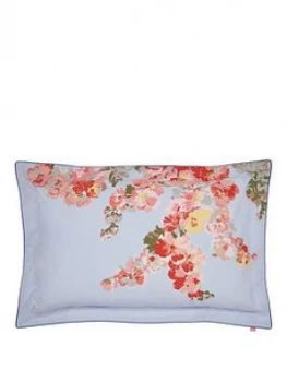 Joules Hollyhock Floral 100% Cotton Percale Oxford Pillowcase