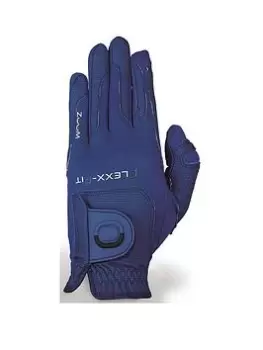 ZOOM Weather Style Golf glove - one size fits all mens left hand, Blue, Men