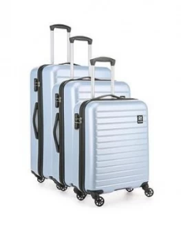 Revelation By Antler Dominica Premium 3Pcs Nest Light Blue Suitcases