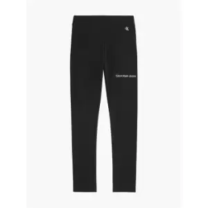 Calvin Klein Jeans Ckj Logo Legging - Black