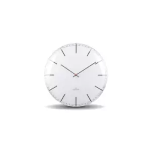 Dome Index Clock - White/35Cm