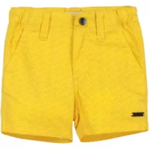 Boss Cotton twill bermudas - Yellow