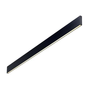 Ideal Lux Lighting - Ideal Lux Decorative Linear Integrated LED Wall Light Black, 4000K