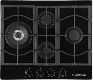 Russell Hobbs RH60GH403B 4 Burner Gas Hob