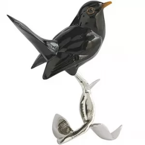 Natures Realm 1506 Blackbird Bird Figurine