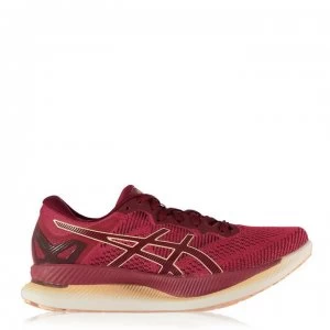 Asics GlideRide Ladies Running Shoes - Red/White