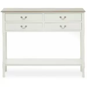 Premier Housewares - Heritage 4 Drawer Console Table