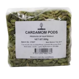 Tree Of Life Whole Green Cardamom 500g