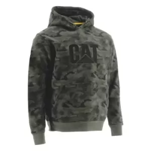 Caterpillar Mens Trademark Hooded Logo Work Sweatshirt 3XL - Chest 56-58' (142 - 147cm)