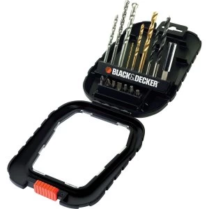 Black and Decker A7186 16 Piece Drill and Screwdriver Bit Set