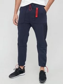 Hugo Boss Dangolin Technical Pants Navy Size M Men