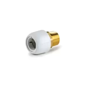 Wavin Hep2O Flexible Plumbing Adaptor White 22mm H X 29/22W