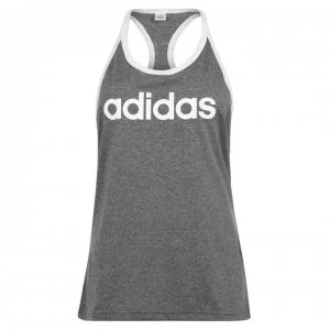 adidas Womens Hi5 Logo Climalite Tank Top - BLACK