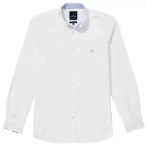 Crew Clothing Mens Slim Oxford Shirt White Medium