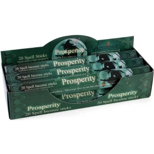 6 Packs of Prosperity Spell Incense Sticks by Lisa Parker