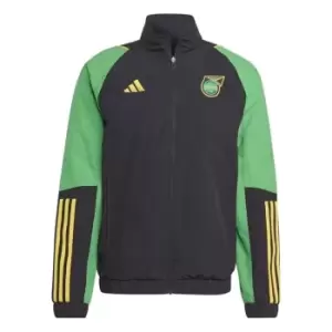 adidas Jamaica Pre Match Jacket 2023 Adults - Black