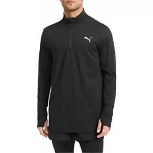 Puma Run Favourite Zip Top Puma Black Small