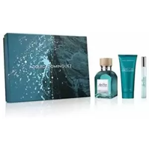 Adolfo Dominguez Agua Fresca Citrus Cedro Gift Set 120ml Eau de Toilette + 75ml Shower Gel + 10ml Eau de Toilette