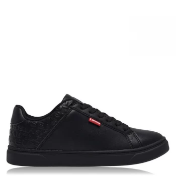 Levis Caples Trainers - Reg Black