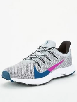 Nike Quest 2 - Grey/Blue/Pink , Grey/Blue, Size 7, Women