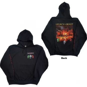 Iron Maiden - Nights Of The Dead Unisex Small Pullover Hoodie - Black